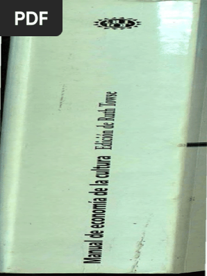 Ruth Towse de Economia de La | PDF | Economía del bienestar | Crecimiento económico