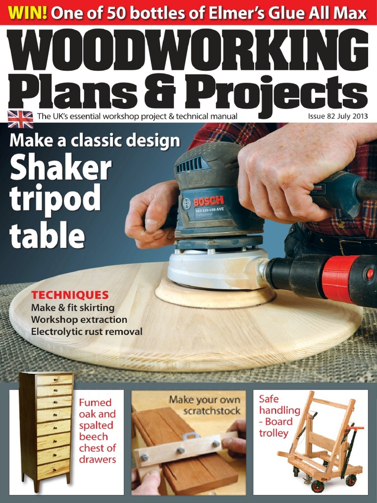 Wood - Woodworking - Plans - Projects - 082 PDF | PDF | Vacuum Cleaner