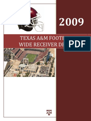 Texas A M Wide Receiver Manuel Pdf Quarterback Football Codes