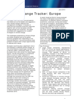 Climate Change Tracker: Europe