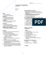 Research Paper Evaluation Checklist
