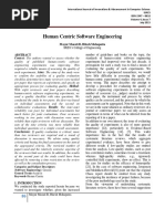 Human Centric Software Engineering PDF