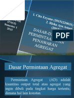 Permintaan & Penawaran Agregat