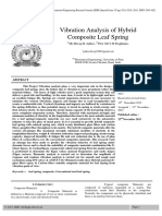 786.vibration Analysis of Hybrid Composite Leaf Spring