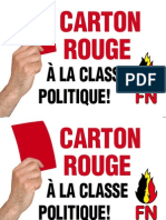 Carton rouge à la classe politique !