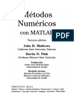 Metodos Numericos Con Matlab