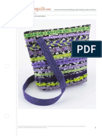 Project: Trim It Tote: American Patchwork & Quilting - Quilt Sampler - Quilts and More