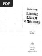 Elektronik cihazlar ve devre teorisi