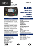 Datakom d700tft Installation Manual