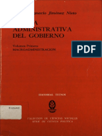 Teoria Administrativa Del Gobierno PDF