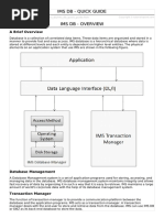 Ims DB Quick Guide