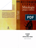 Diccionario de Mitologia Griega y Romana