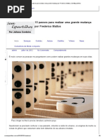 10 Passos Para Realizar  