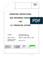 ILC Preheater System Operating Manual