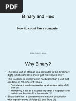 Binary and Hex: How To Count Like A Computer