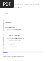40 Java Inheritance Practice Coding Questions | PDF | Constructor ...