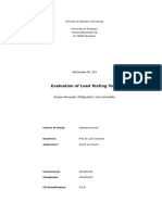 Evaluation of Load Testing Tools