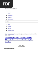 Download Increasing Students Speaking Ability Through Board Game For The Eighth Gradersdocx by Ussie Luth Faidha SN335008485 doc pdf