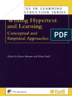 Writing Hypertext and Learning