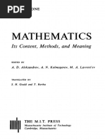 Download Kolmogorov - Mathematics Its content methods and meaning Volume 1 1963pdf by matematika SN335014539 doc pdf