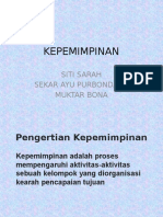 Kepemimpinan