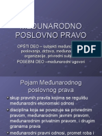 Međunarodno Poslovno Pravo 