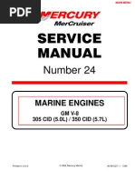 Download Mercruiser Service Manual GM V6 43 complete by Paul Chuon SN33502312 doc pdf