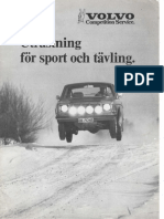 Volvo CS Utrusting För Sport Och Tävling.