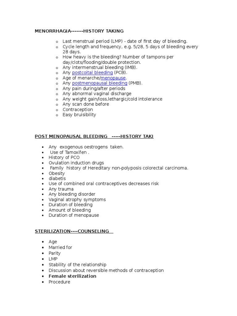 Councelling and History Taking | PDF | Miscarriage | Menstrual Cycle