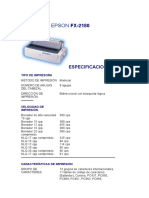 EPSON FX-2180 (Matrix Printer)