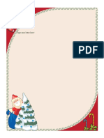 Christmas Letterhead