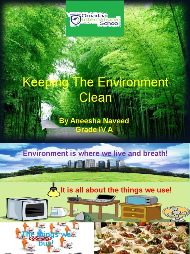 5 Ways to Keep Our Environment Clean | PDF
