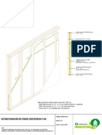 Estructuración de Pared Cortafuego F-60