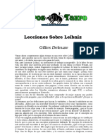 Deleuze, Gilles - Lecciones Sobre Leibniz.rtf