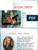 Metode Aksioma Newton - Tugas FISIL