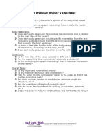 EssayWritingChecklist PDF