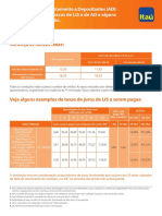 Taxas Vigentes Lis Agencias Nao Logado