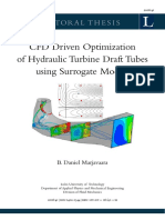 Thesis CFD Driven Optimization of Hydraulic Turbines Draft Tubes Using Surrogate Models 2006