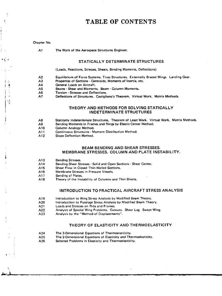 Bruhn Analysis And Design Of Flight Vehicles Structures Pdf
