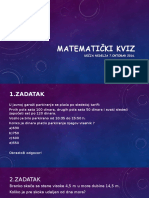 Matematički Kviz