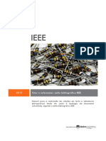 Citar e referenciar no estilo IEEE