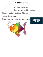 Poem - I'm A Little Fish