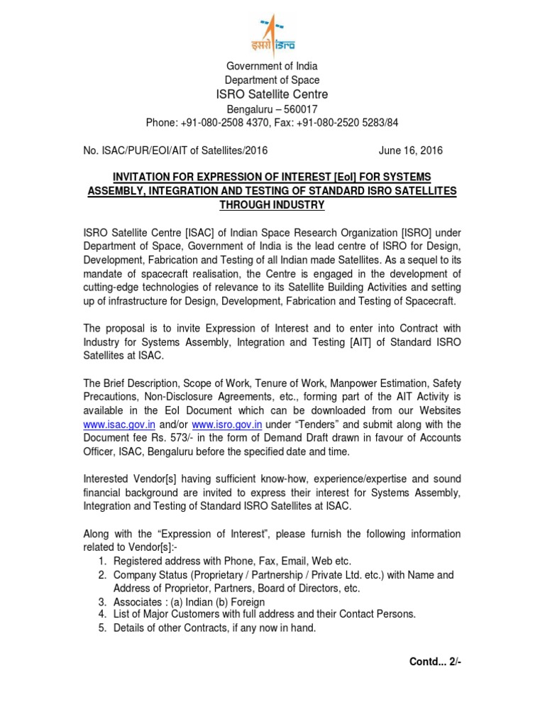 Isro Pdf Attitude Control Satellite