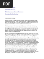 Buddist Psychology