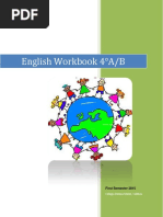 English Workbook 4°A/B: First Semester 2015