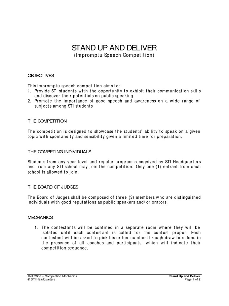 worksheet Stand And Deliver Worksheet stand up and deliver mechanics public speaking interpersonal communication