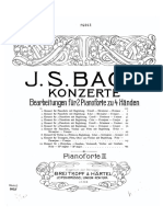 Bach: Concerto, en Ré Mineur, Pour Clavier Et Petit Ensemble, BWV 1052