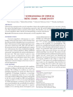 8.Ancient Schwannoma of Cervical Sympathetic Chain - A Rare