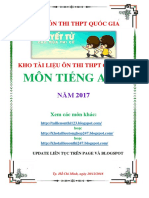 Tổng Hợp Tài Liệu Môn Tiếng Anh Ôn Thi Thpt Quốc Gia Năm 2017