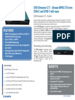 DVB Streamer C T Brochure